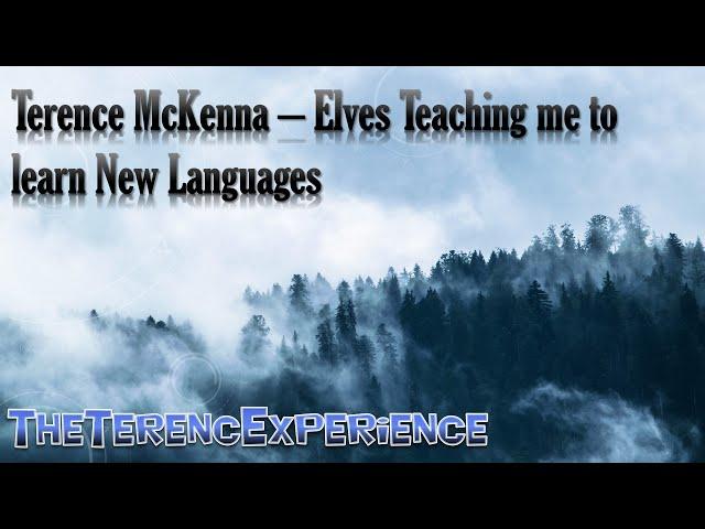 Terence McKenna - Elves Teaching me to learn New Languages