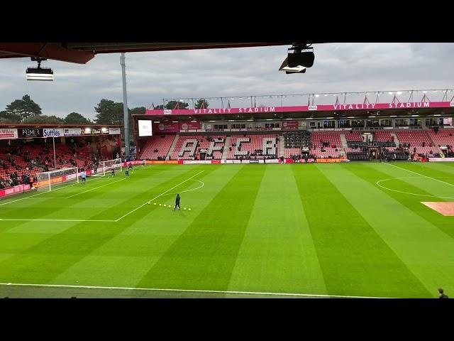 Pre-match @ The Vitality Stadium - Dean Court, Bournemouth, Saturday 25th February 2023