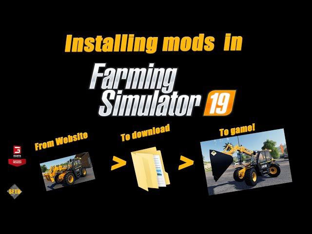 How to install mods in FARMING Simulator 19!| Which mod sites to use & tips for success!