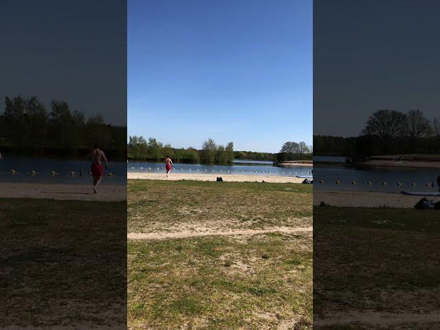 Galderse Meren Lake In Breda (Netherlands) Summer 2020