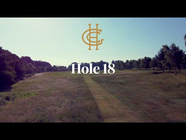 Hallowes Golf Club Hole 18 Flyover