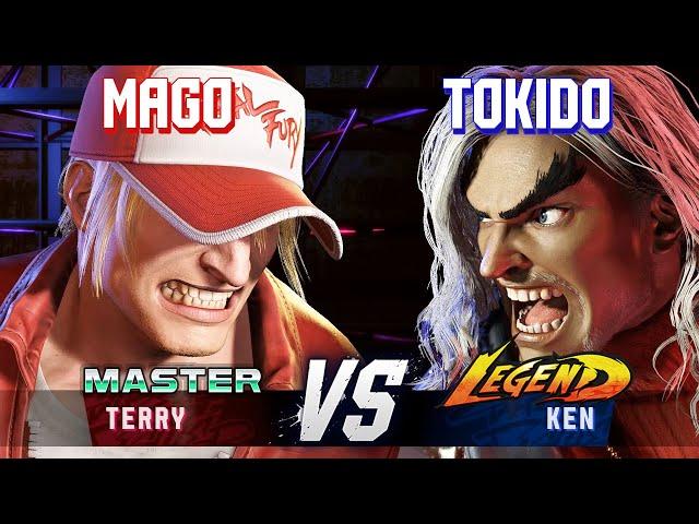 SF6 ▰ MAGO (Terry) vs TOKIDO (Ken) ▰ High Level Gameplay