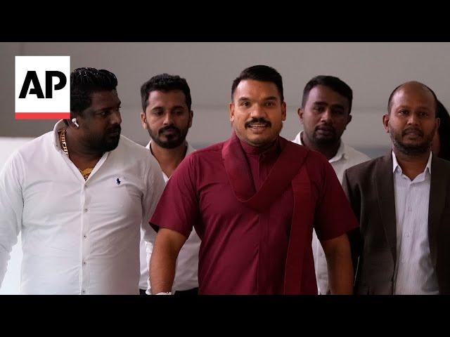 Sri Lankans' fury forced the powerful Rajapaksa clan out. Now its heir is running for president