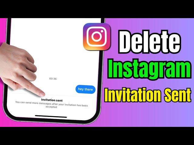 How to Remove Invite Sent in Instagram | How to Unsend Invite Message on Instagram