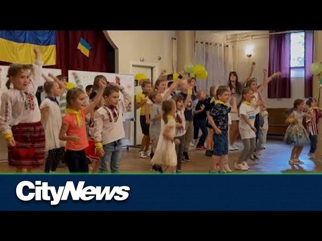 Summer camp for newly arrived Ukrainian children