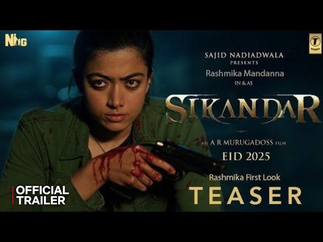 Sikandar - Official Trailer| Salman Khan | Rashmika Mandanna | Sathyaraj | In Cinema 2025