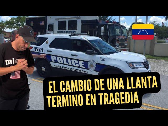 NO CREERAS LO QUE PASO  POR UNA LLANTA EN MIAMI