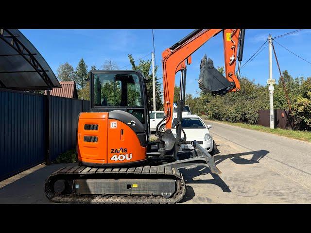 Новый мини-экскаватор из Японии. Hitachi zaxis U 40!89265353599. Цена 65 тыс дол