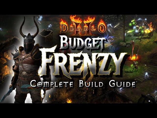 Cheap Frenzy Barbarian Guide (Clears Uber Tristram Easy)  - Diablo 2 Resurrected