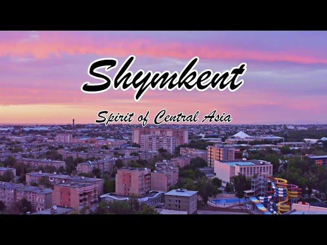 Flying over Shymkent, Kazakhstan - 4K UHD Drone Film + Relaxing music (Шымкент)