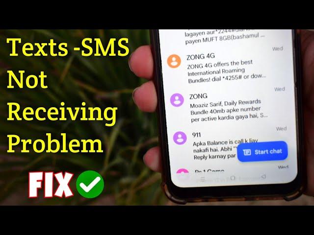 How to Fix It When You're Not Receiving Texts - SMS on Android