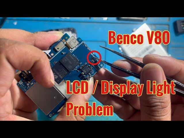 Benco V80 Display Light Ways | Benco lcd light problem | Benco v80 water damage