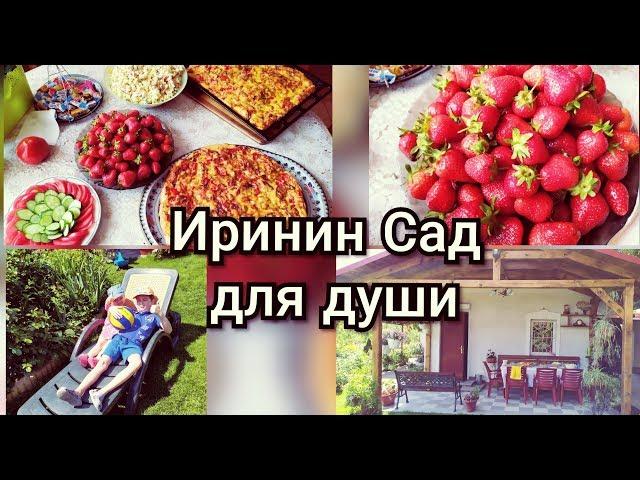 ИРИНИН САД ДЛЯ ДУШИ//ГУЛЯЕМ ПО САДУ//ОТМЕЧАЕМ ДР