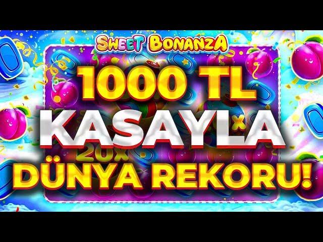 SWEET BONANZA KÜÇÜK KASA | 1000 TL KASAYLA REKOR ÖDEME SLOT OYUNLARI TAKTİK VURGUN 