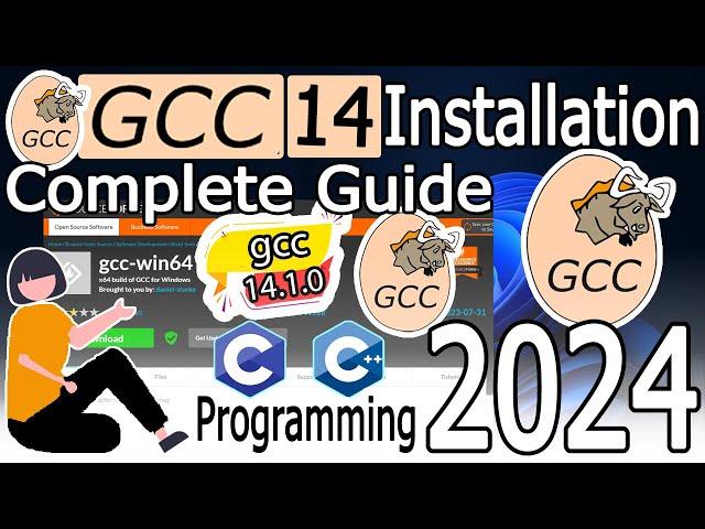 How to install GCC Compiler 14 on Windows 10/11 [2024 Update] Latest GCC Compiler C/C++ programming