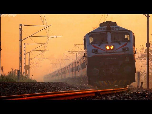 Champaran Satyagrah Express with Diesel Locomotives - A Compilation!