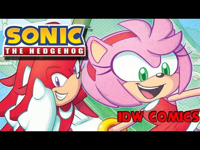 Sonic IDW 62 História em Quadrinho do Sonic com mais duas bônus no final