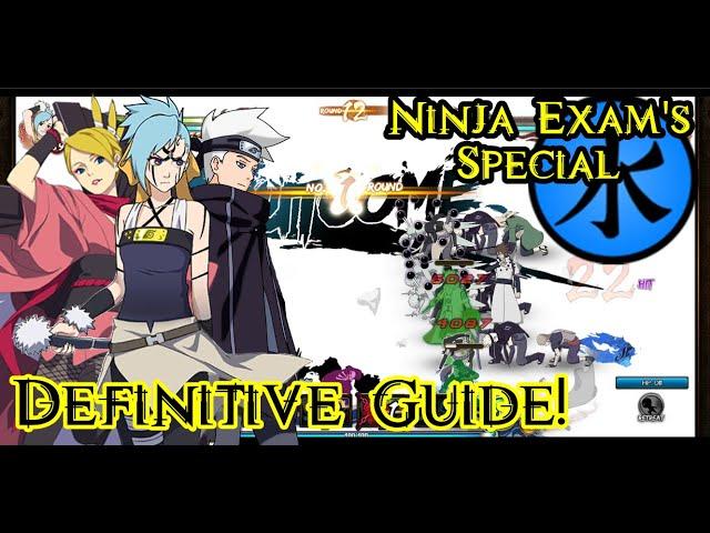 Ninja Exam lvl 500 (lvl 500 Special) - Naruto Online - (Lara/Lisy/Ad)