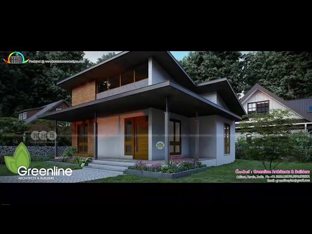 Single floor Ultra modern house design ₹10 Lakhs