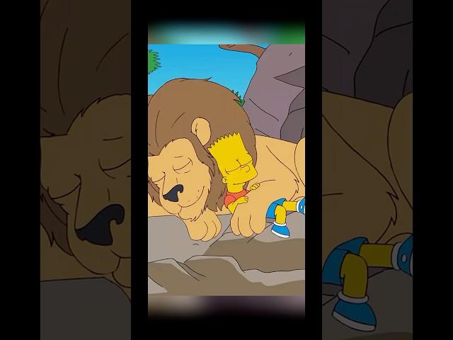 A day at the zoo #shorts #simpsons #cartoon