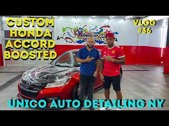 Fully Custom Honda Accord Turbocharged || Unicoautodetailingny || Glass Bonnet || 350HP || 4K