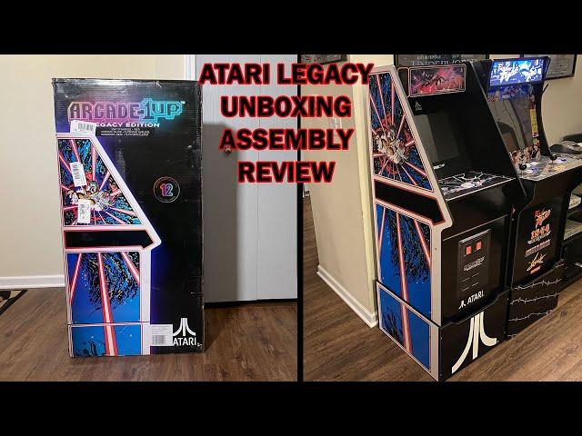 Arcade1up Tempest Atari Legacy Edition Unboxing Assembly and Review