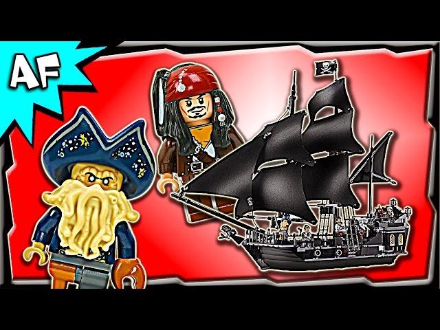 Lego Pirates of the Caribbean BLACK PEARL 4184 Stop Motion Build Review