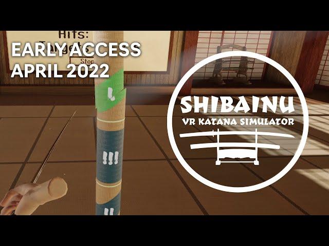 Shibainu - VR Katana Simulator teaser / Early Access April 2022