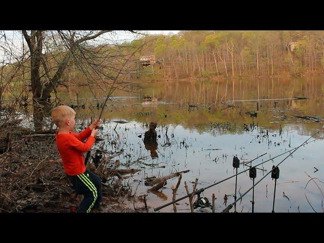 Bank fishing for carp and catfish from a four-wheeler. Come fish with me on May 6th!!!
