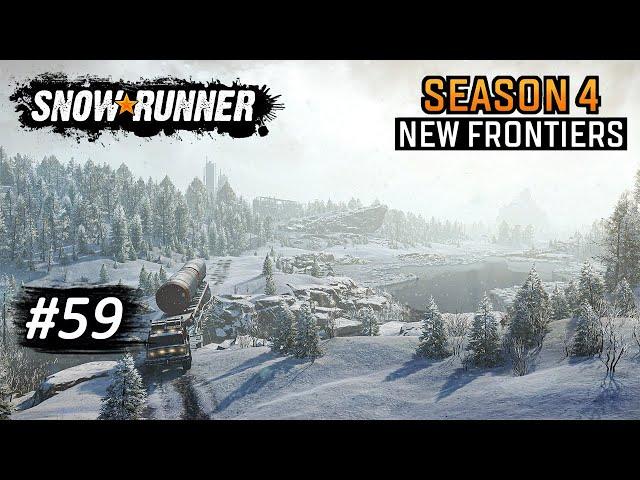 SnowRunner (Season 4: New Frontiers) - #59 - Амур: Чернокаменск - "Комплекс Бета" (часть 1)