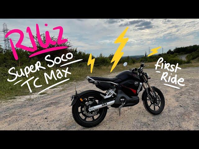 R1Liz - Super Soco TC Max - First Ride!