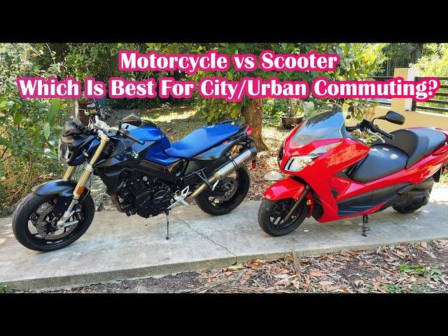 Motorcycle vs Scooter For City Commuting: Which One Is The Best Option?