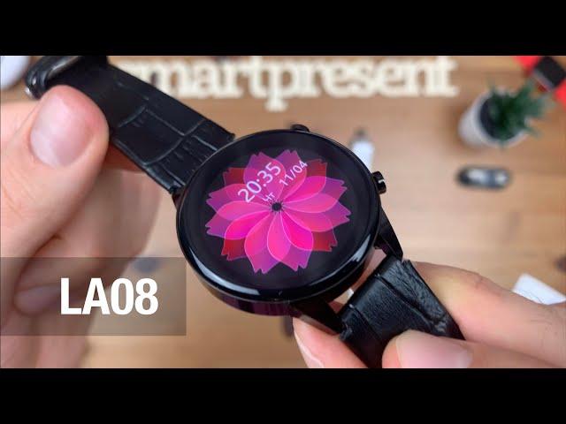 Cмарт-часы Smart Watch LA08 с мощным функционалом и крутым экраном. Для iOS и Android.