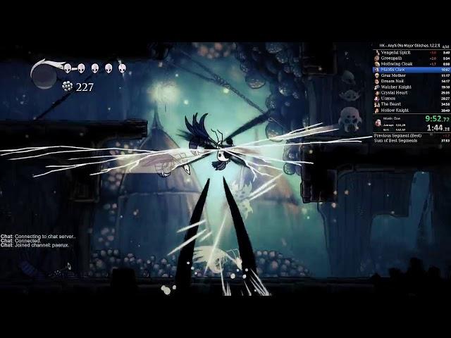 Hollow Knight any% No Major Glitches - 38:08 Loadless