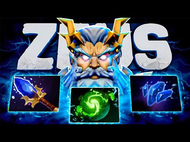 ЗЕВС унижает НА ЛЮБОМ ММР! Саппорт с нереальным ВИНРЕЙТОМ ZEUS Dota 2