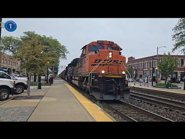 Homecoming day La Grange and Brookfield IL Railfanning 09/28/2024