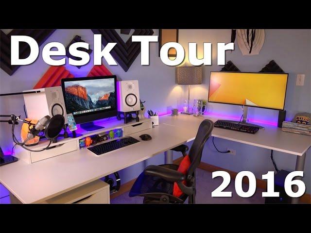 BEST Desk Tour Late 2016 - JrTech