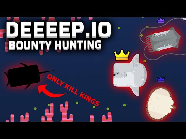 BOUNTY HUNTING THE KINGS OF THE SERVER!!! | Deeeep.io FFA gameplay