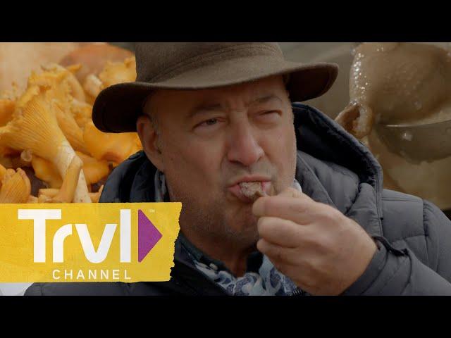 Pigs Feet and Pork Fat: A Fortress Feast | Bizarre Foods With Andrew Zimmern | Travel Channel