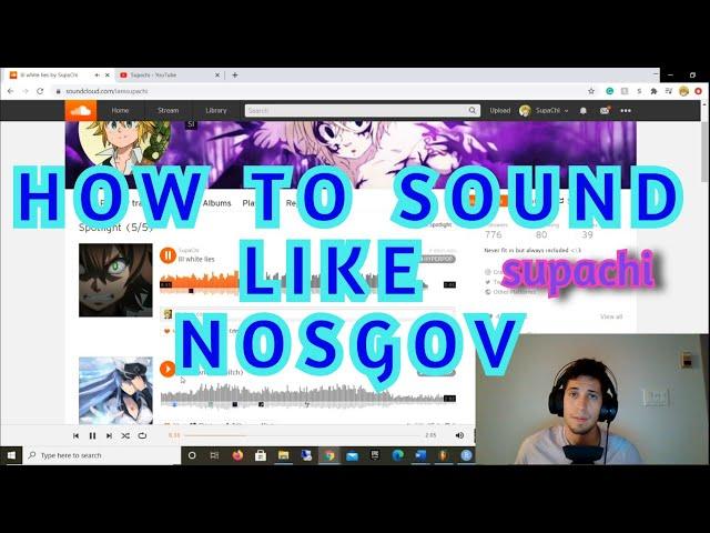 How to mix and master vocals like nosgov