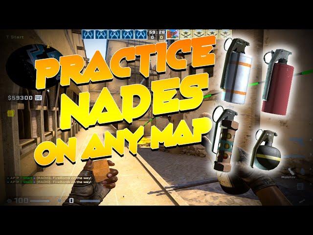 How To Practice Nades In CSGO - CSGO Smoke Practice Config (2020)