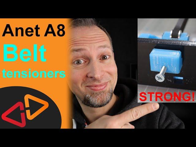 Anet A8 Upgrades - Belt Tensioners