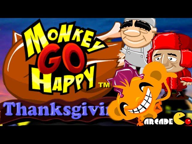 Monkey Go Happy Thanksgiving Walkthrough
