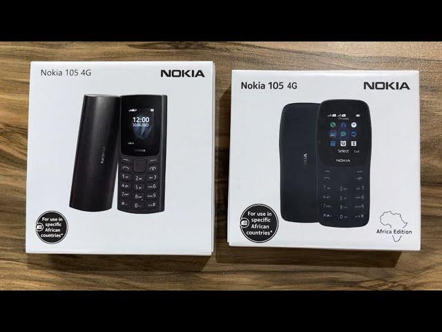 Nokia 105 4G Unboxing & Comparison / for specific African countries