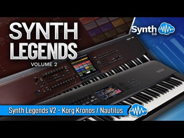 SYNTH LEGENDS V2 (34 new sounds) | KORG KRONOS / NAUTILUS | SOUND LIBRARY