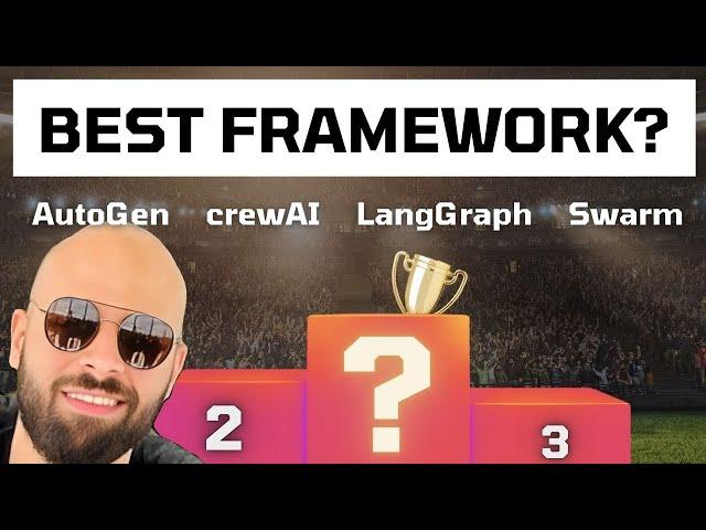 OpenAI Swarm, LangGraph, AutoGen, & CrewAI: Which AI Agent Framework Wins?
