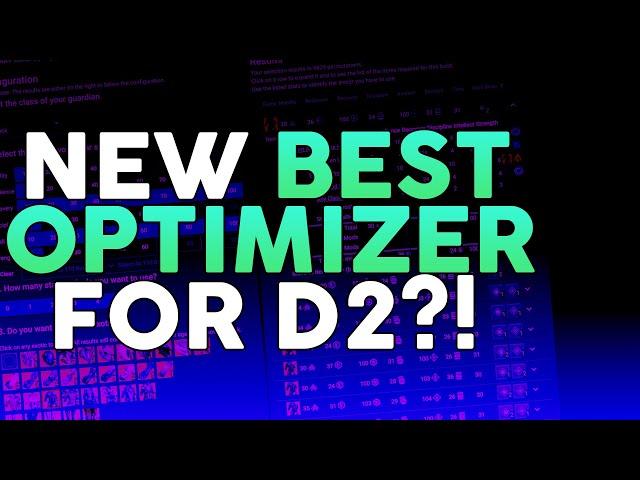 PERFECT YOUR BUILDS WITH THIS NEW TOOL?! D2ArmorPicker Tutorial