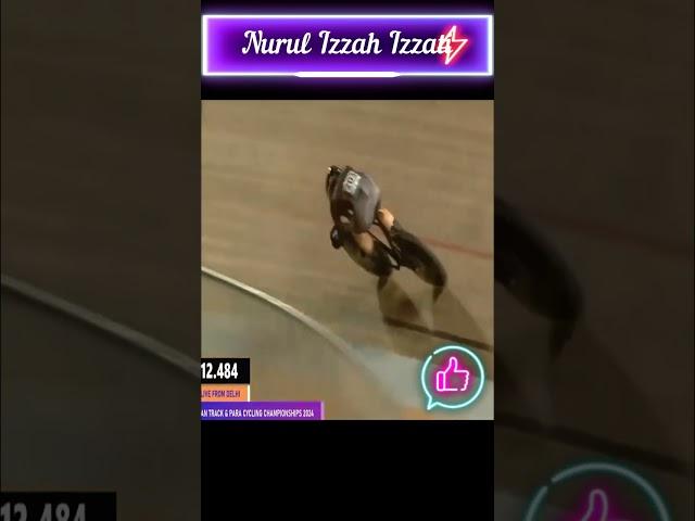 NURUL IZZAH IZZATI (MALAYSIA) Raih Emas Kedua | Asian Track Cycling Championships 2024 | ACC 2024