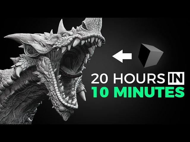 Blender - ESPINAS Speed Sculpt (MH Sunbreak)