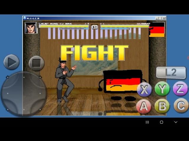 Test Of My Mugen Unreleased Character (Germany)